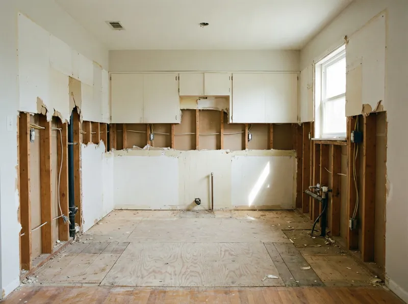 Kitchen Gut-Out - After